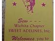 Vintage 1956 Sweet Adelines Hosiery mending and sewing Adver