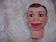 Charlie McCarthy Talking Large Puppet Head,  Needs costume,  C
